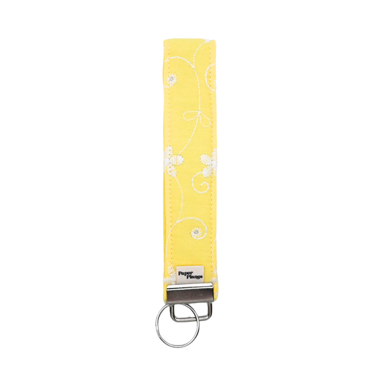 Yellow Daisy Wristlet