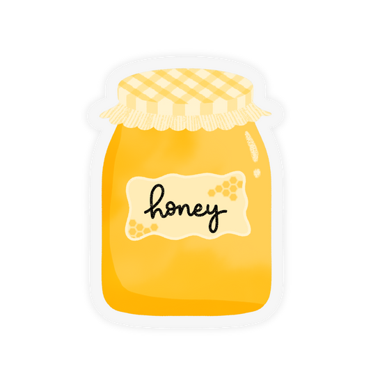 Honey Jar Sticker
