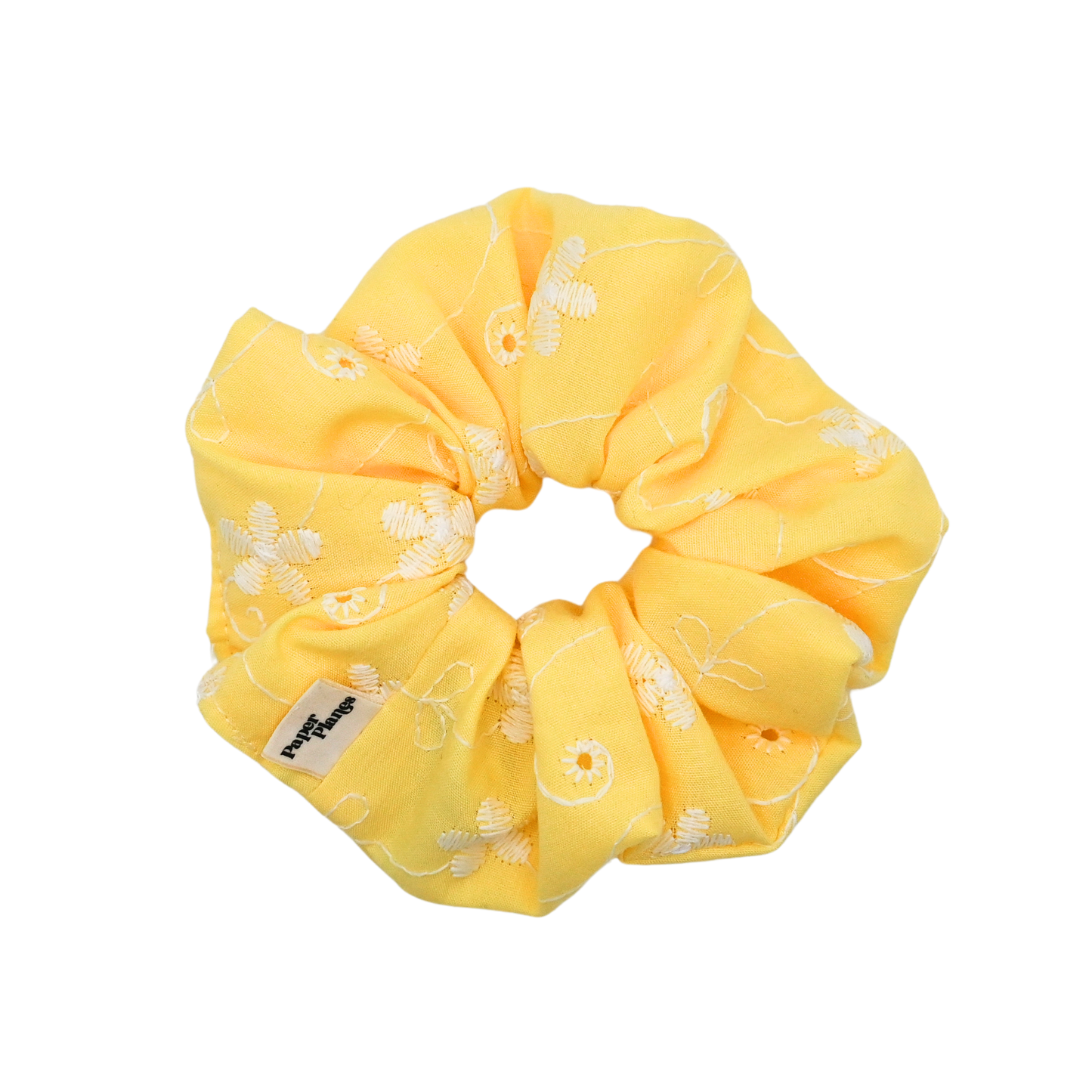 Yellow Daisy Scrunchie